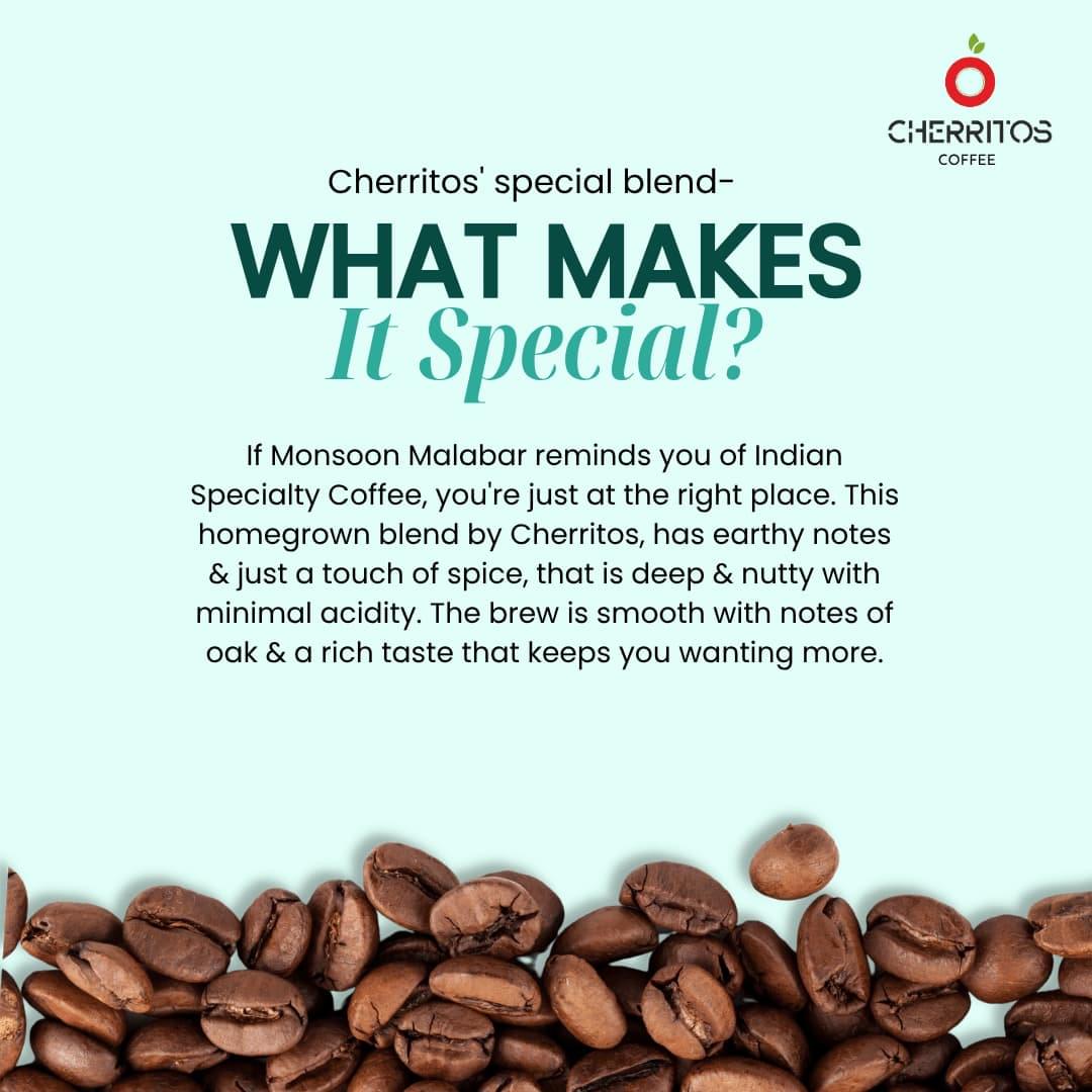 Cherritos Coffee | Monsoon Malabar | Medium Dark Roast - Image 5